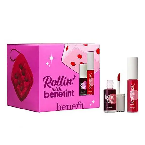 Benefit Cosmetics Rollin with Benetint Lip and Cheek Gift Set Benefit Cosmetics Rollin with Benetint Lip and Cheek Gift Set