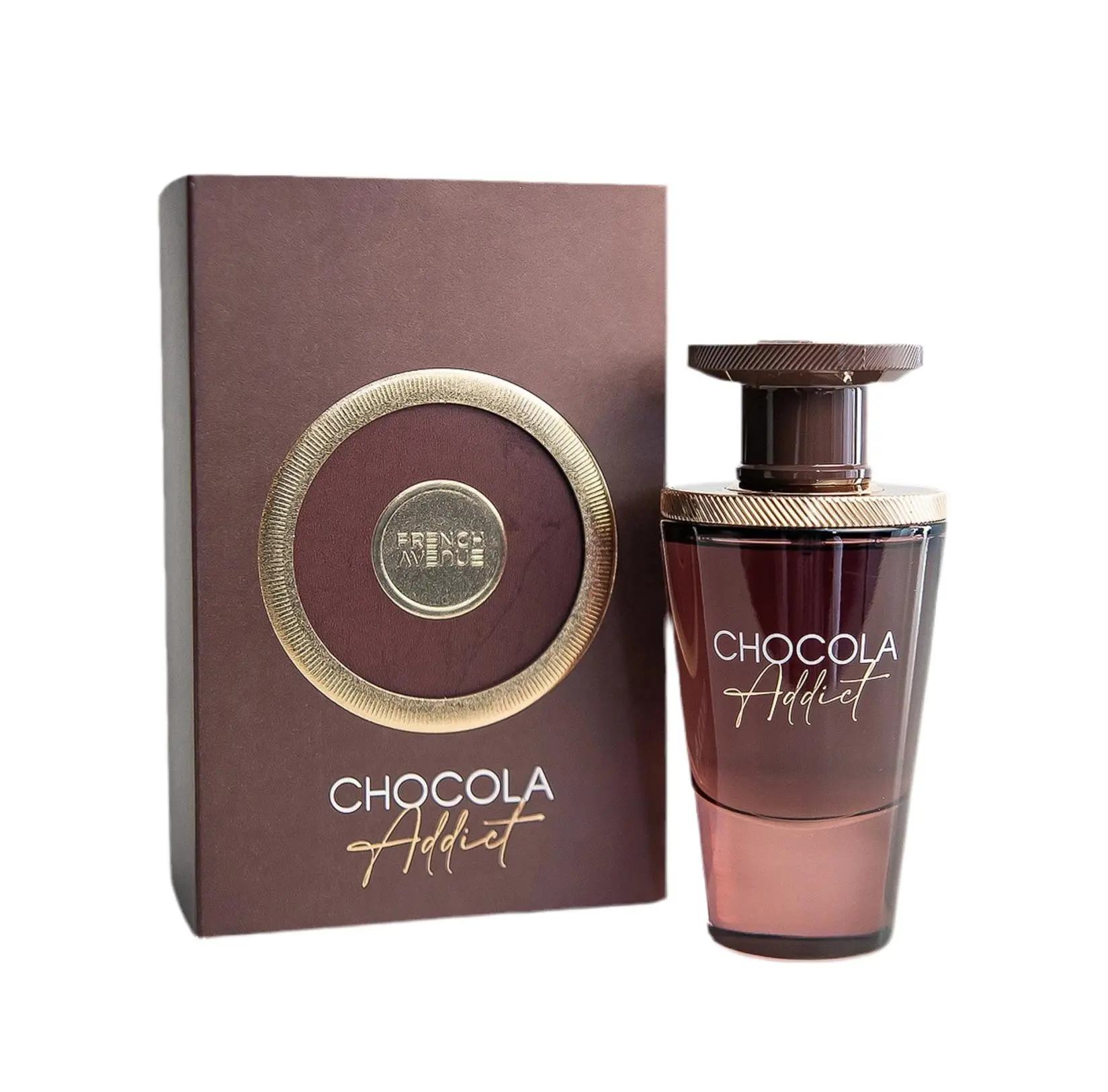 Fragrance World Chocola Addict Extrait De Perfume By French Avenue - Liquid Unisex Fragrance with Chocolate & Tangerine Notes Edp Intense