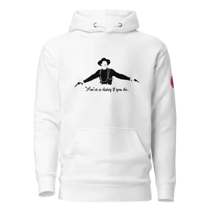 American Mafia "Doc Holliday" Premium Hoodie (Black Print)