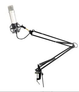 Pyle Pro Universal Table Clamp Pro Boom Shock Microphone Mount