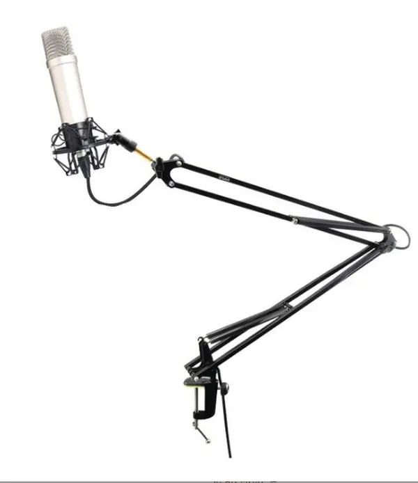 Pyle Pro Universal Table Clamp Pro Boom Shock Microphone Mount