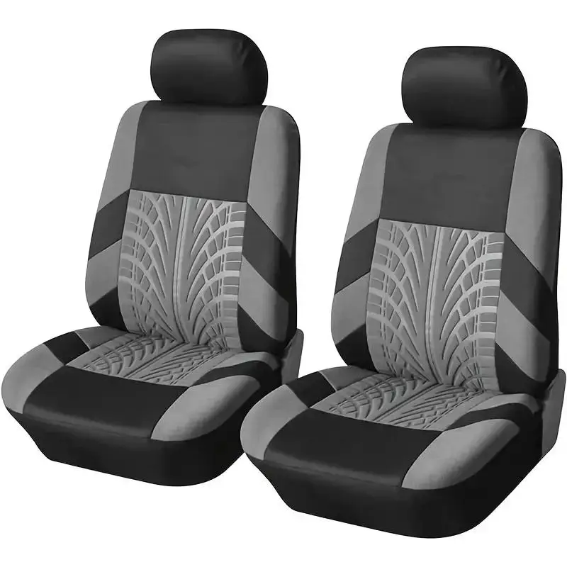 2 Set Car Fabric Seat Cover for 2 Front Seats, All Seasons Universal Car Seat Protector, Decorative Car Seat Cover for SUV Truck, Summer Gift, Car Sea