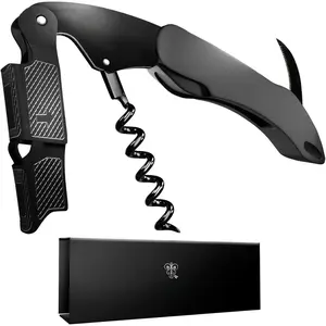 Zero Resistance THE HELIX Corkscrew Silent  Bottle Opener Waiters Corkscrew  Key