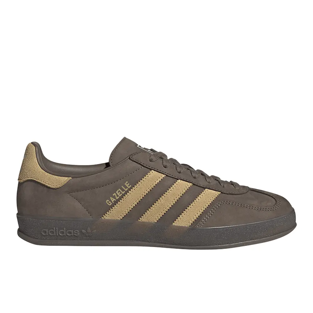 adidas Mens Gazelle Indoor Sneakers Shoes Casual - Brown