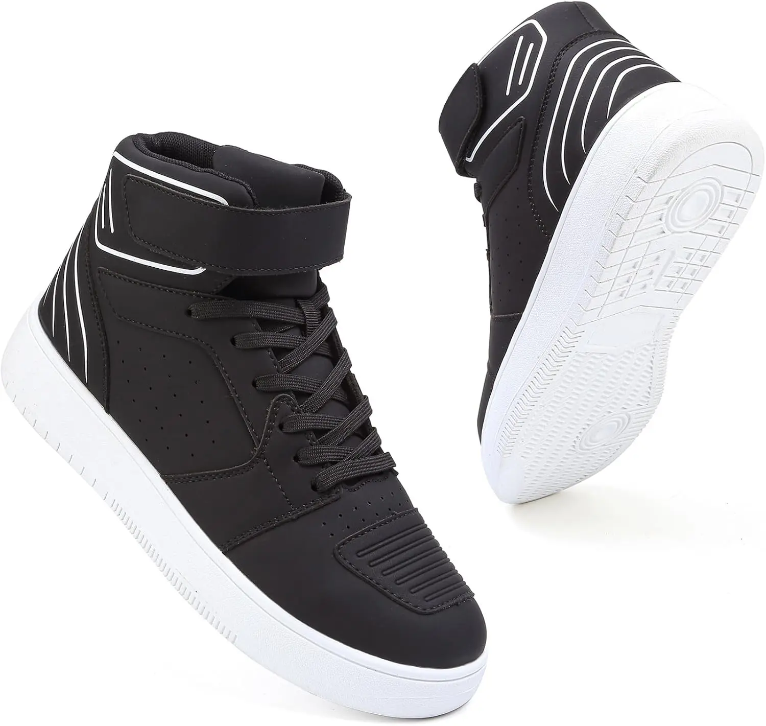 Motorcycle Boots for Men Riding Shoes Ankle Strap Moto Sneakers
