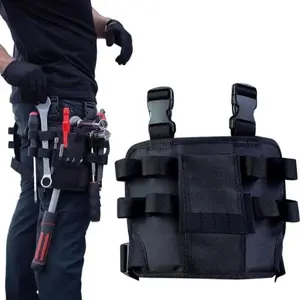 Holster Z 2.0 Tool Bag with Belt Clip, Multi-Functional Electrician Tool Pouch, Tool Bag Organizer, Durable Tool Maintenance Carrier for Work