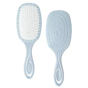Detangling Brush, Detangler Brush w/Ultra-soft Air Cushion, Pain-Free Detangle Brush Gently Loosens Tangles, Thick Curly Hair Brush for Women, Paddle Brush Wet Dry Brush