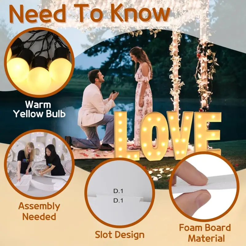 J.C Mosaic Letters, Large Light Up Letters for Shower, Graduation Party Decor - D (Assemble Required) Birthday Gift Accessories Birthday Gifts Basket Set Wedding Ornaments J.C Mosaic Letters, Large Light Up Letters for Shower, Graduation Party Decor - D (Assemble Required) Birthday Gift Accessories Birthday Gifts Basket Set Wedding Ornaments