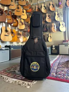 Malibu Music Gig Bag, Dreadnought Acoustic Guitar - Black