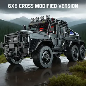 Premium 3224 PCS Off-Road Vehicle Building Blocks Set - Heavy Duty Truck Model Car, STEM Assembly Toy, Birthday Gift for Boys Men Adults Teens