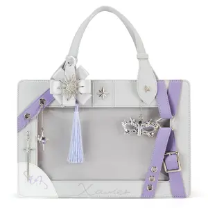 Kabaqoo Shen Xinghui Love and Deep Space Ita Bag | 3-Way Carry Crossbody/Shoulder/Handheld Square Bag | Black Friday Cyber Monday - Original Light Hunt Design