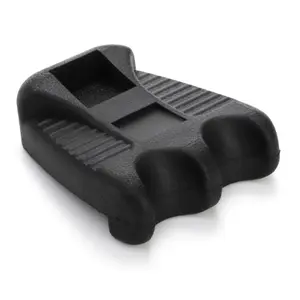 Portable Dual Hole Pool Cue Holder with Chalk Slot, Non-Slip Stable PVC Cue Rest in Black, Ergonomic Design for Home Game Room Bar Billiard Table Travel Storage, Pool Stick Stand Accessory