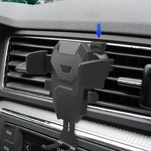 360-Degree Rotation Car Phone Holder for Vent and Dashboard