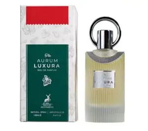 MAISON ALHAMBRA Auram Luxura Unisex Aromatic Fragrance - 3.4oz(100ml) Single Item, Luxurious Rich Aromatic Middle Eastern Fragrance, Potent Scent Option