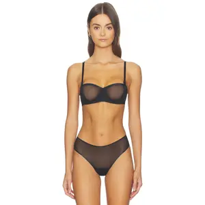 Natori True Zen Balconette Underwire Bra in Black