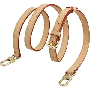 Genuine Vachetta Leather Crossbody strap  Adjustable Replacement Strap for  Bag Handbag Purse