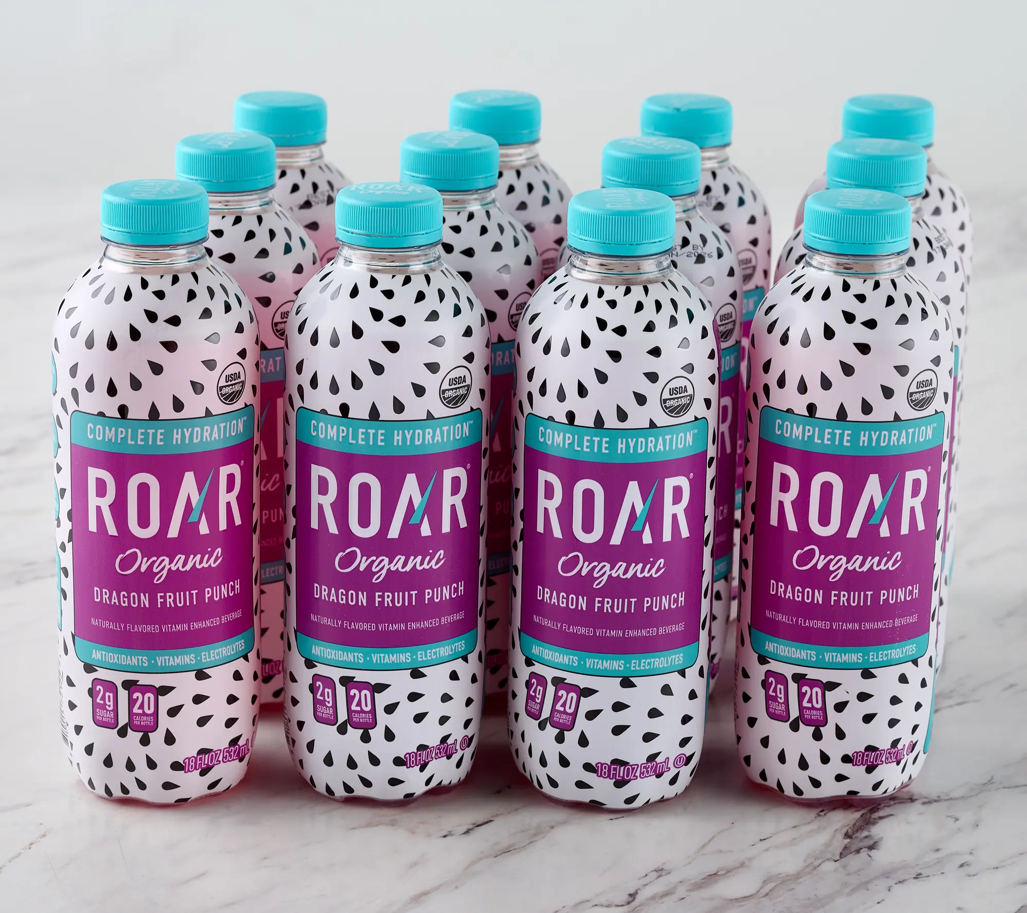Roar Organic (12) Bottles Electrolyte Beverage