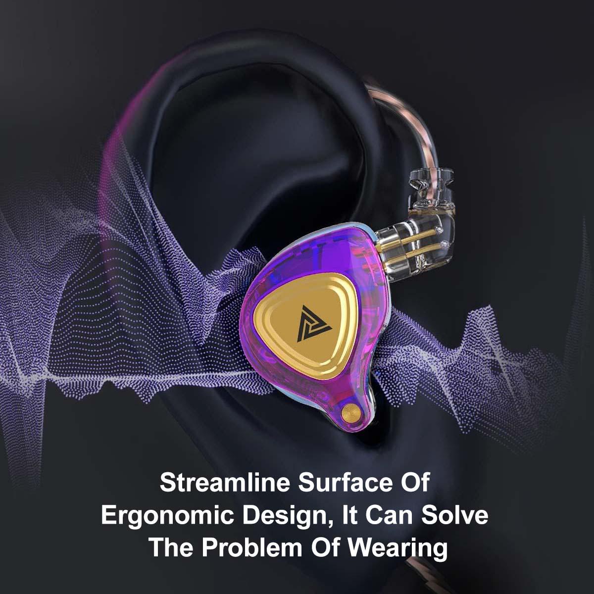 1/2Pcs Wired Gaming Earbuds, QKZ AK3 in Ear Monitors Headphones, Deep Bass Sound Wired Earbuds, HiFi in Ear Headphones with 1DD 10mm Dynamic Driver, IEM for Music Gaming Video Calling 1/2Pcs Wired Gaming Earbuds, QKZ AK3 in Ear Monitors Headphones, Deep Bass Sound Wired Earbuds, HiFi in Ear Headphones with 1DD 10mm Dynamic Driver, IEM for Music Gaming Video Calling