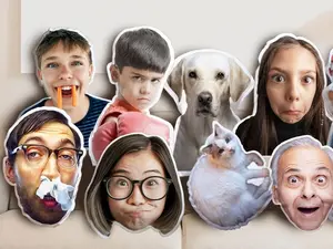 Custom Funny Ugly Pillow, Personalized Pet or Friend Face Pillow, Unique Body Pillow Gift for Birthday or Holiday