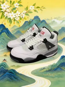 Unisex Basketball Shoes for Students, Breathable and Durable Daily Wear, Casual Patchwork Design, Medium Width, All-Season Comfort