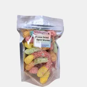 Space Worms (Freeze Dried Candy) - Fruity. Tangy. Light. Crunchy Magic