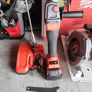 NiuWork Cordless 4-1/2 Inch Angle Grinder, Compatible with M18 Batteries, Power Tool for Metal Cutting, Grinding & Polishing