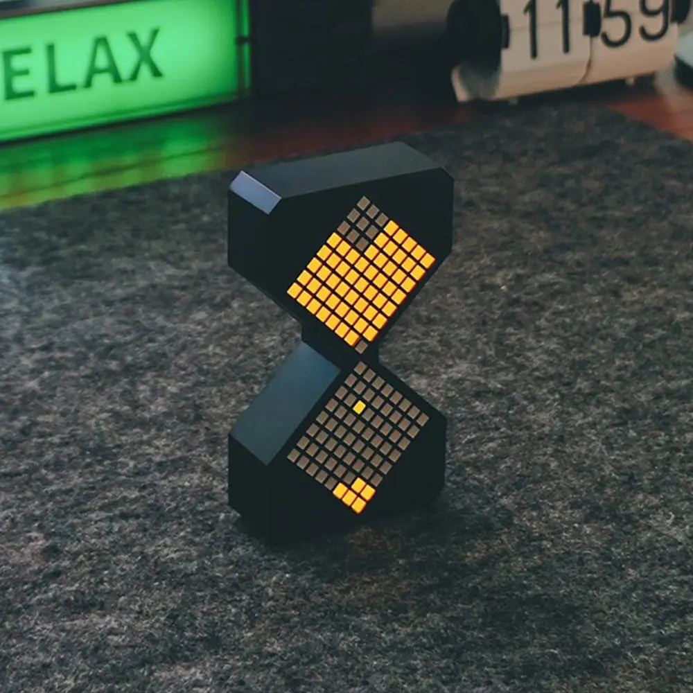 USB Rechargeable Electronic Sandglass Light, Creative Gravity Sensor Desktop Luminous Sandglass, Novelty Lighting for Home Office, Sculpture Desk Decor, Creative Desktop Ornament, Indoor Home Decoration, Decorative Piece