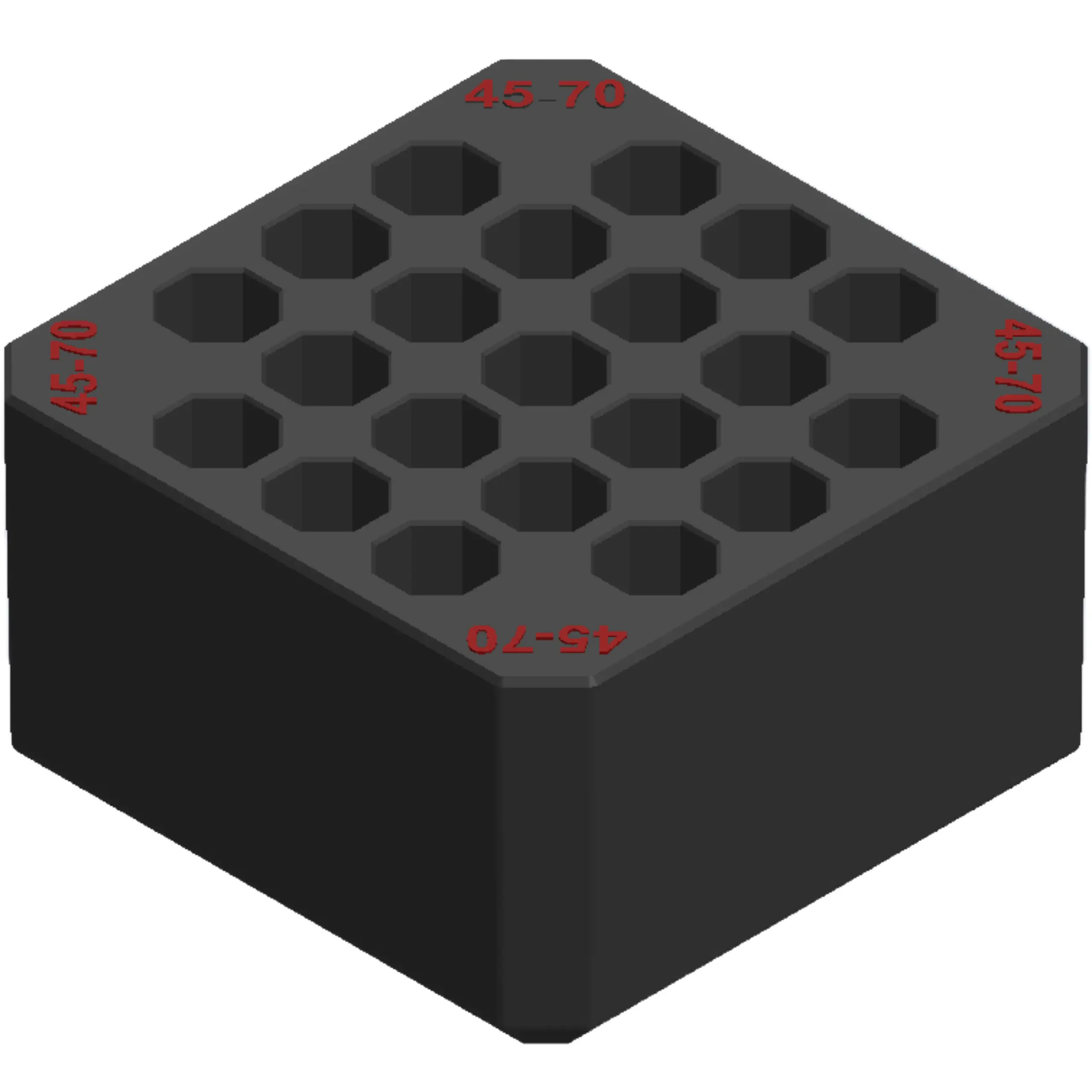 SMALL TRAY 45-70 RED