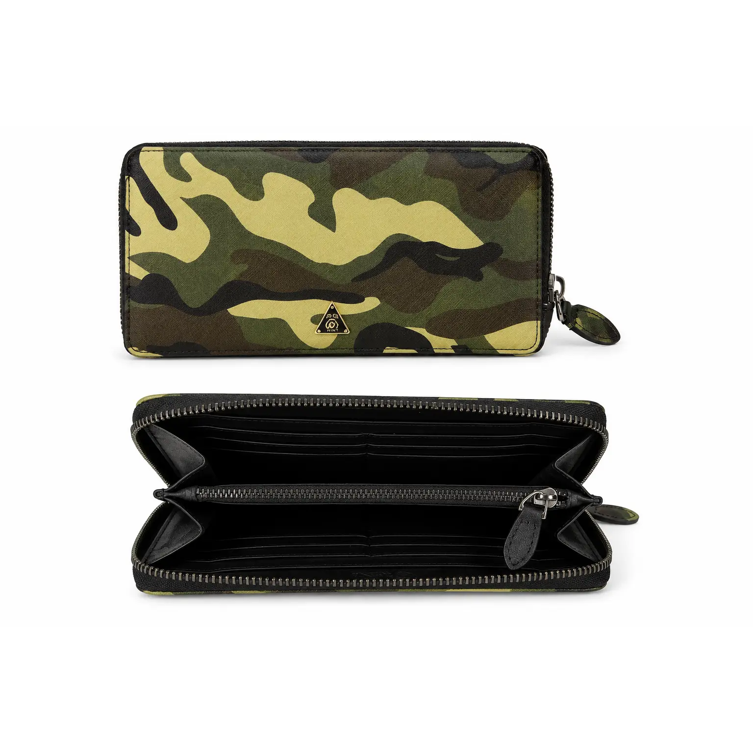 Women's Camouflage Long Wristlet Wallet - Mint Luggage & Bags Clutch Accessory