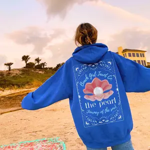 Y2K Hoodie, Tarot Card shirt, Preppy Hoodie, Pearl sweater, Seashell Hoodie, VSCO sweatshirt, coconut girl, outer banks sweatshirt