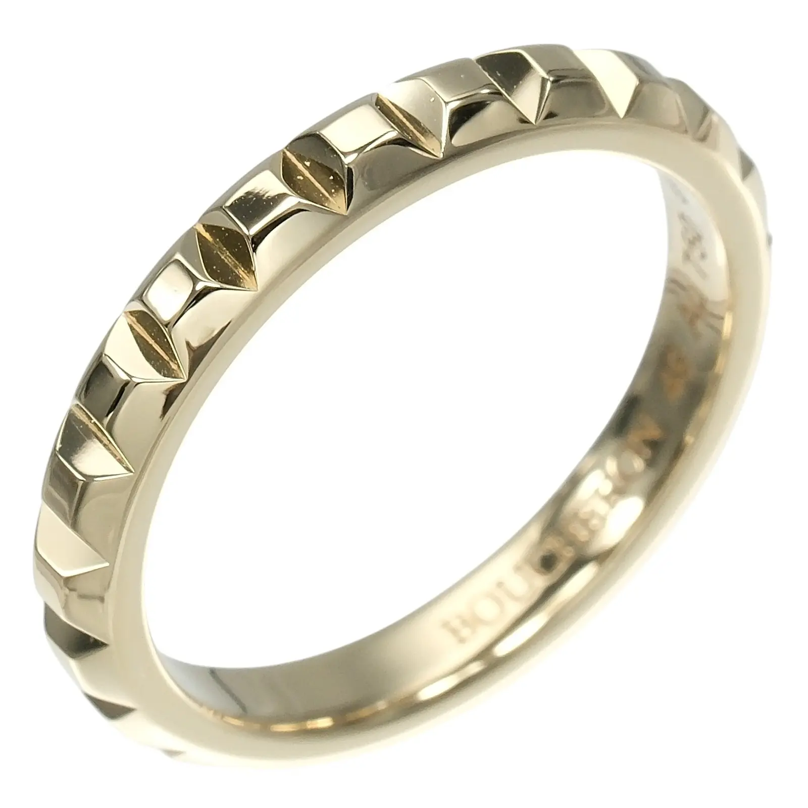 Boucheron Quatre Clou De Paris Medium Au750 Ring Size 9