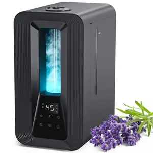 JS15 Smart Humidifier, 6L Top-Fill Water, Cool Mist, 60H Runtime, Gentle Soothing Aromatherapy, Smart Humidistat Control, Ideal for Bedroom/Nursery/Plants