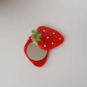 Strawberry Pocket Mirror