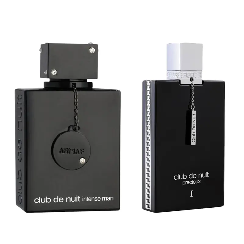 (2pc Bundle Pack) Club De Nuit Intense Man EDT 3.6oz + Club De Nuit Précieux Extrait de Parfum 1.85oz EDP Spray by Armaf