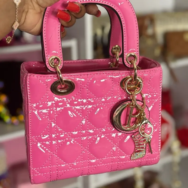 Swanky Pink Fashion Accessory, Stylish Everyday Statement Piece for Women