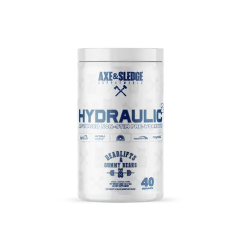 Axe & Sledge Hydraulic Stim-Free Pre-Workout, Focus, Pumps & Performance