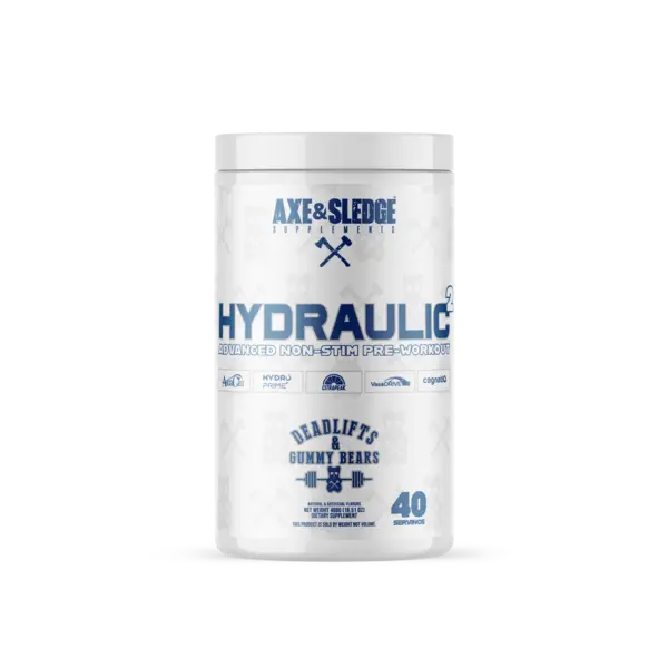 Axe & Sledge Hydraulic Stim-Free Pre-Workout, Focus, Pumps & Performance