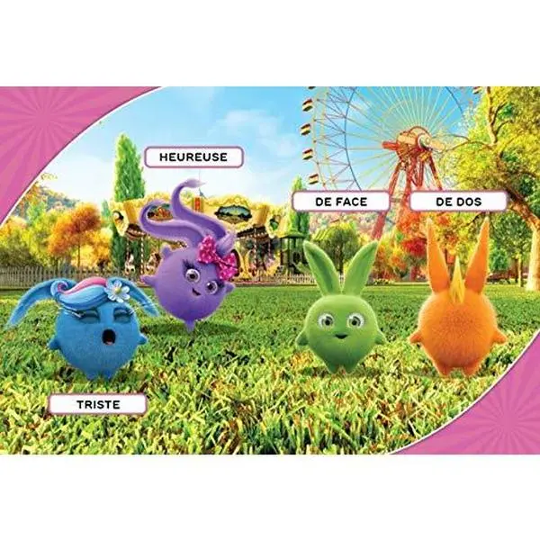 Used Sunny Bunnies Coffret - 4 Toddler Activity Books (Couleurs, Formes, Nombres, Contraires) by Marine Guion (Hardcover)
