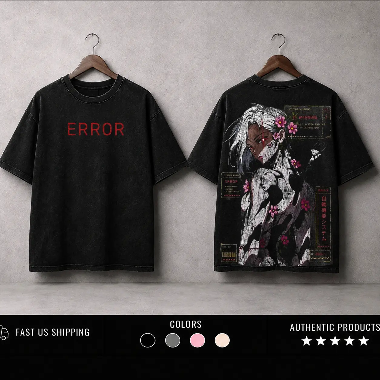 Cyberpunk Android Error Washed T-shirt, Sweashirt, Hoodie Limited Mouthwashing Glorious Ovulation Tee, Unisex T-Shirt, Mouthwashing Merch, Mouthwashing Fan Gift