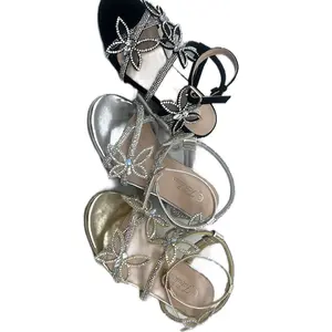 LITTLE RHINESTONE HEEL WITH BUTTERFLY DETAIL ENCHANTING-21K