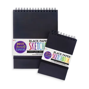 Black DIY Cover Sketchbook