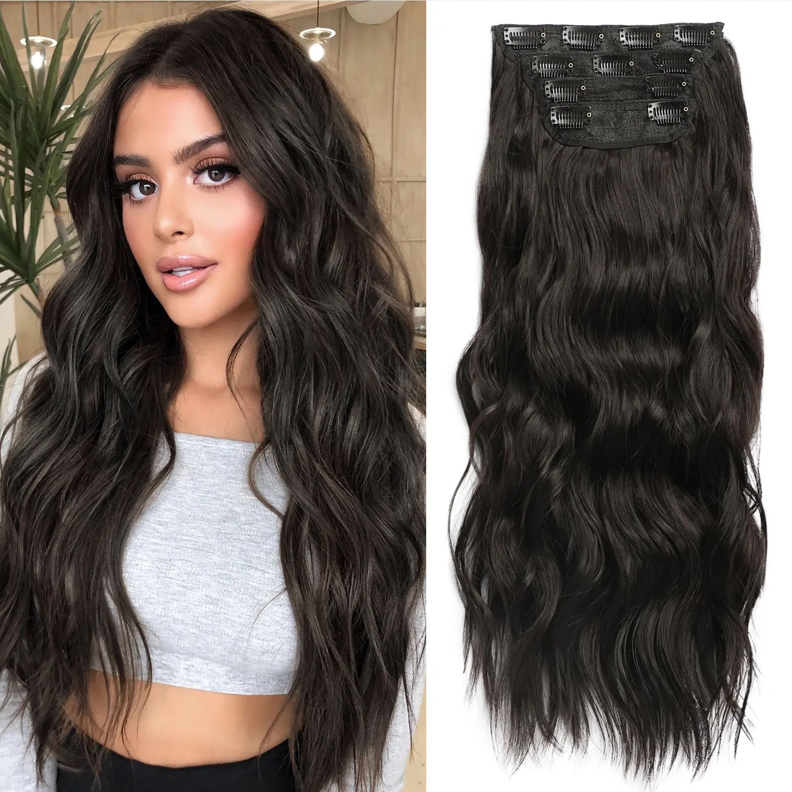 Brunette Brown-24inch