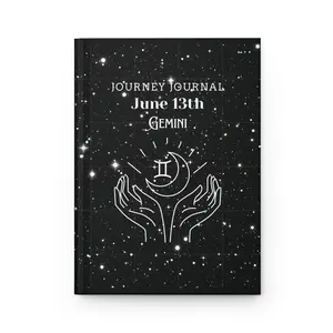 Celestial Gemini Journal, Astrological Diary for Geminis, Stargazer's Journal, Astrology Notebook, Inspirational Journal for Creativity
