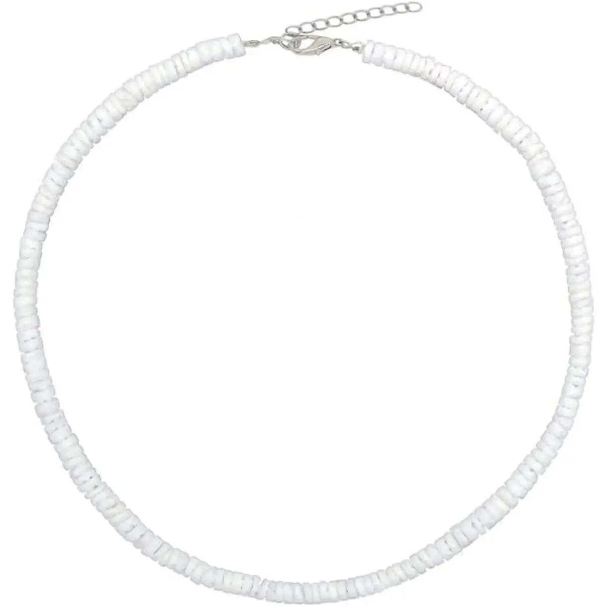 shell necklace for Men Women Hawaiin Seashell Necklace Surfer Beach White Shell Necklace VCSO Summer Jewelry 16-22 inch