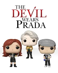 Funko Pop The Devil Wears Prada Miranda Priestly Andy Sachs and Emily Charlton