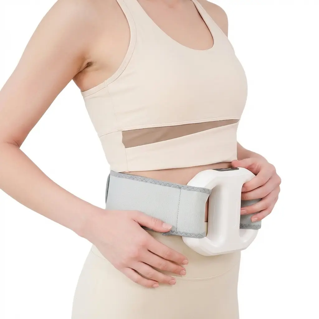 Massage Loop | 4 Modes 3 Strength Levels Handheld Portable Massager for Abdomen, Back, Waist & Leg Compact Relaxation Tool | Ideal Gift for Parents & Friends New Year smart warming massage belt Relaxing Massage Tool