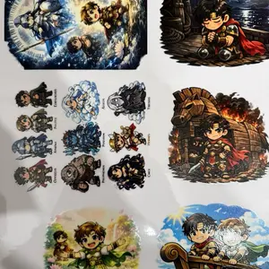 Epic the Musical UV DTF Stickers - High-Quality Character Art for Fans