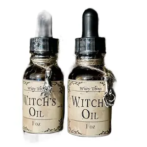 Witch’s Oil Anointing Oil for Witchcraft and Spell Workings. 30ml Bottle with Dropper Essential Aromatherapy Lavender Solution Wellness