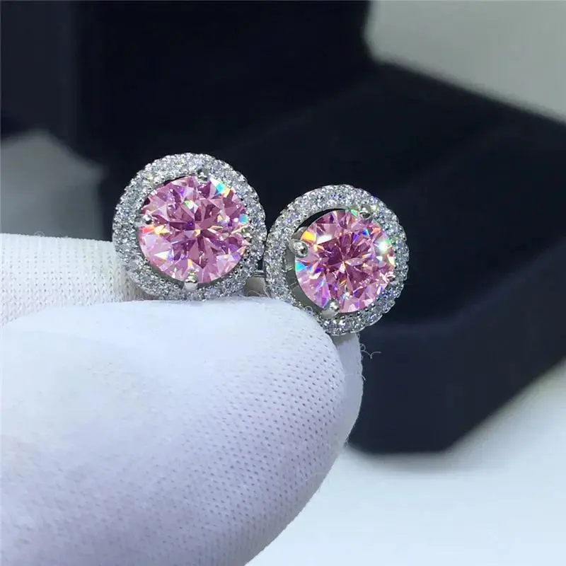 A3:Pink Moissanite (round)
