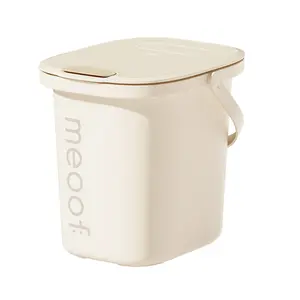 Vacuum Pet Food Storage Airtight Dry Pet Food Bucket 13L/15 lb Dog Food Storage Container for Dogs Cats Small Animals Rechargeable Sealed Storage Bin with Scoop Keep Pet Food Fresher